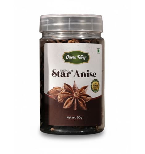Star Anise 100g - Premium product available at Queenfairy